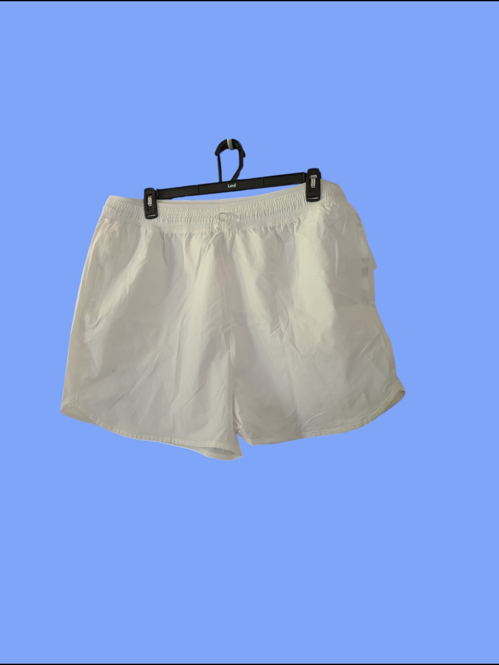 Lightweight Women's White Athletic Shorts